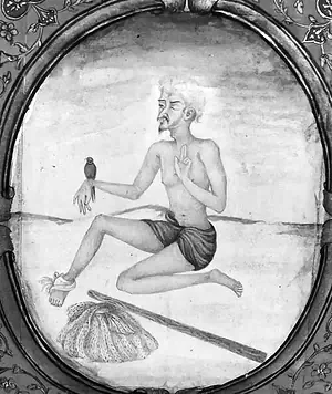 Painting of Baba Farid